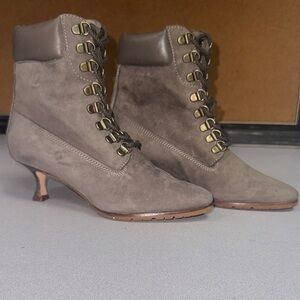 Manolo Blahnik Oklamod y2k Lace up ankle boot